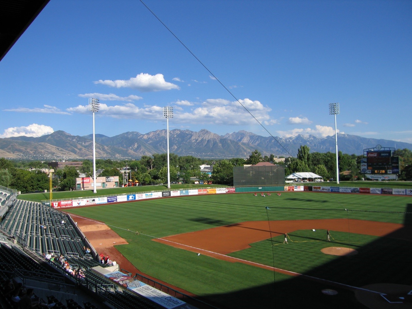 Salt Lake Bees will extend protective netting down the baselines at Smith's  Ballpark